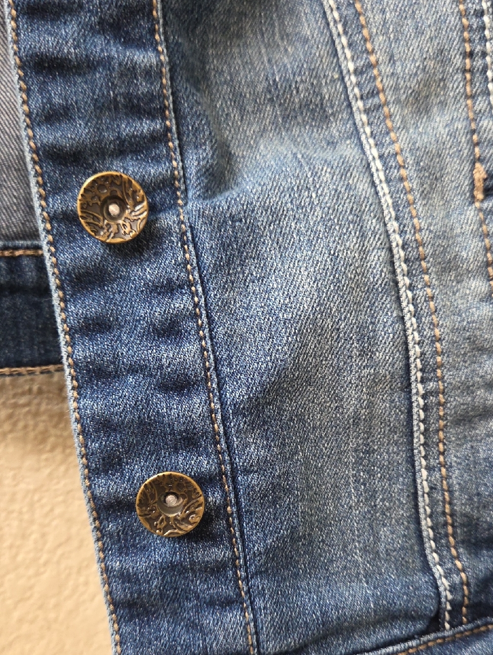 True Soulmate Vintage Denim Vest - Picture 3 of 12